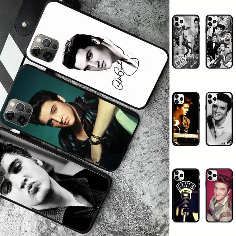 

Elvis Aron Presley Phone Case For iPhone 13 11 8 7 6 6S Plus X XS MAX 5 5S SE 2020 XR 11 pro Funda capa