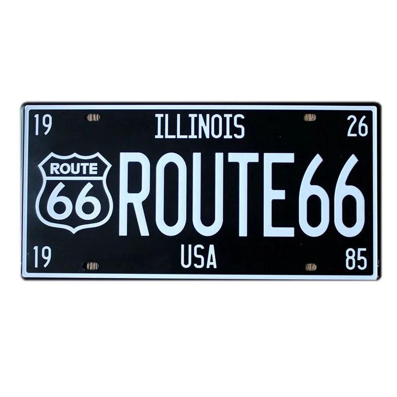 Металлическая пластина ROUTE66 Мексиканский жестяной знак винтажный настенный бар