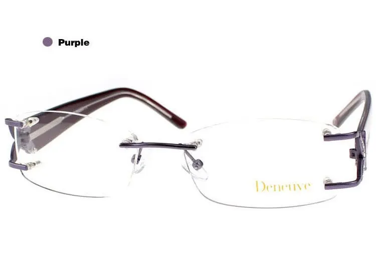 Женские очки zenotic брендовые Роскошные оправы без в оптическом стиле 2019|designer rimless