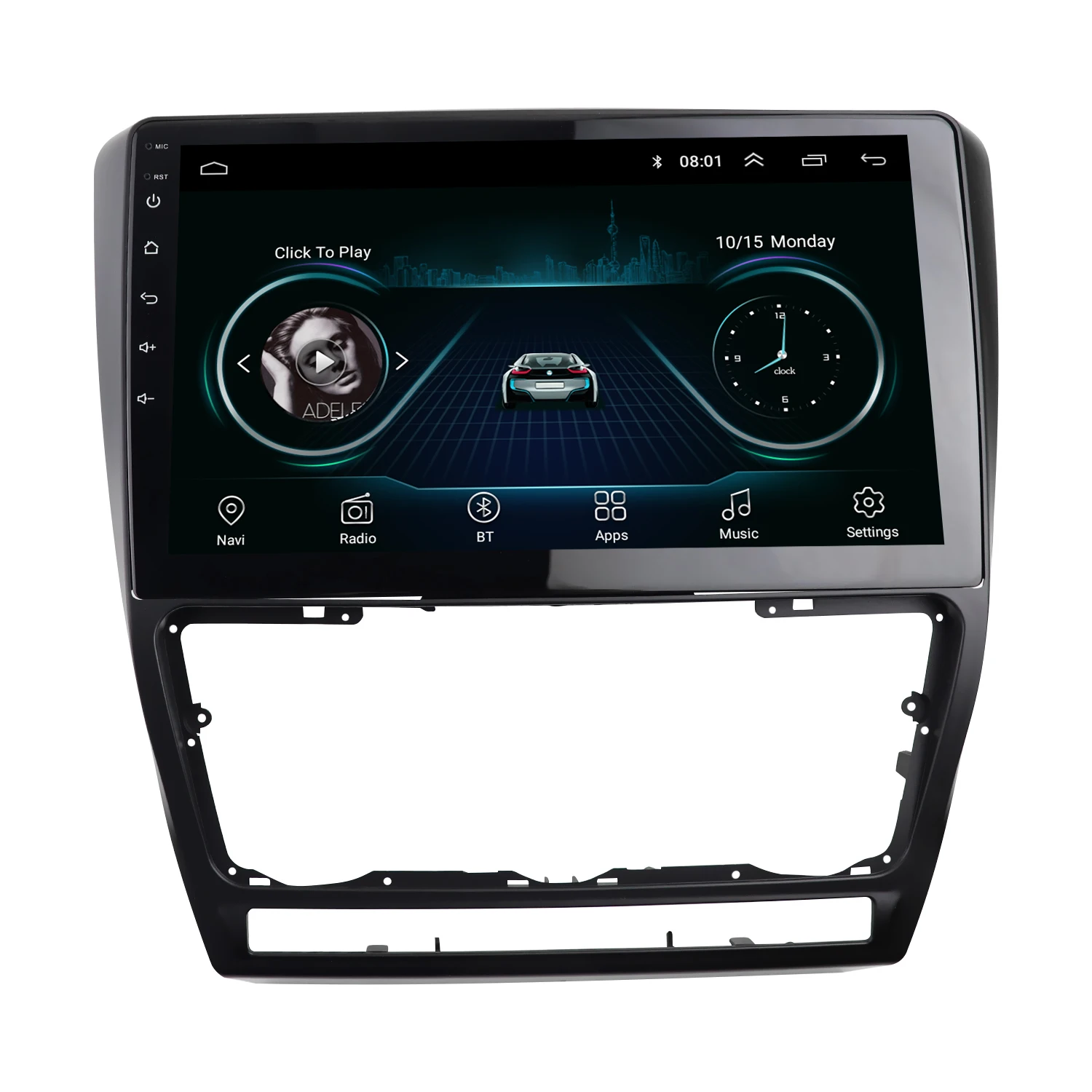 Автомобильный радиоприемник для SKODA OCTAVIA 2004-2014 10 1-дюймовый стерео GPS CD DVD-плеер