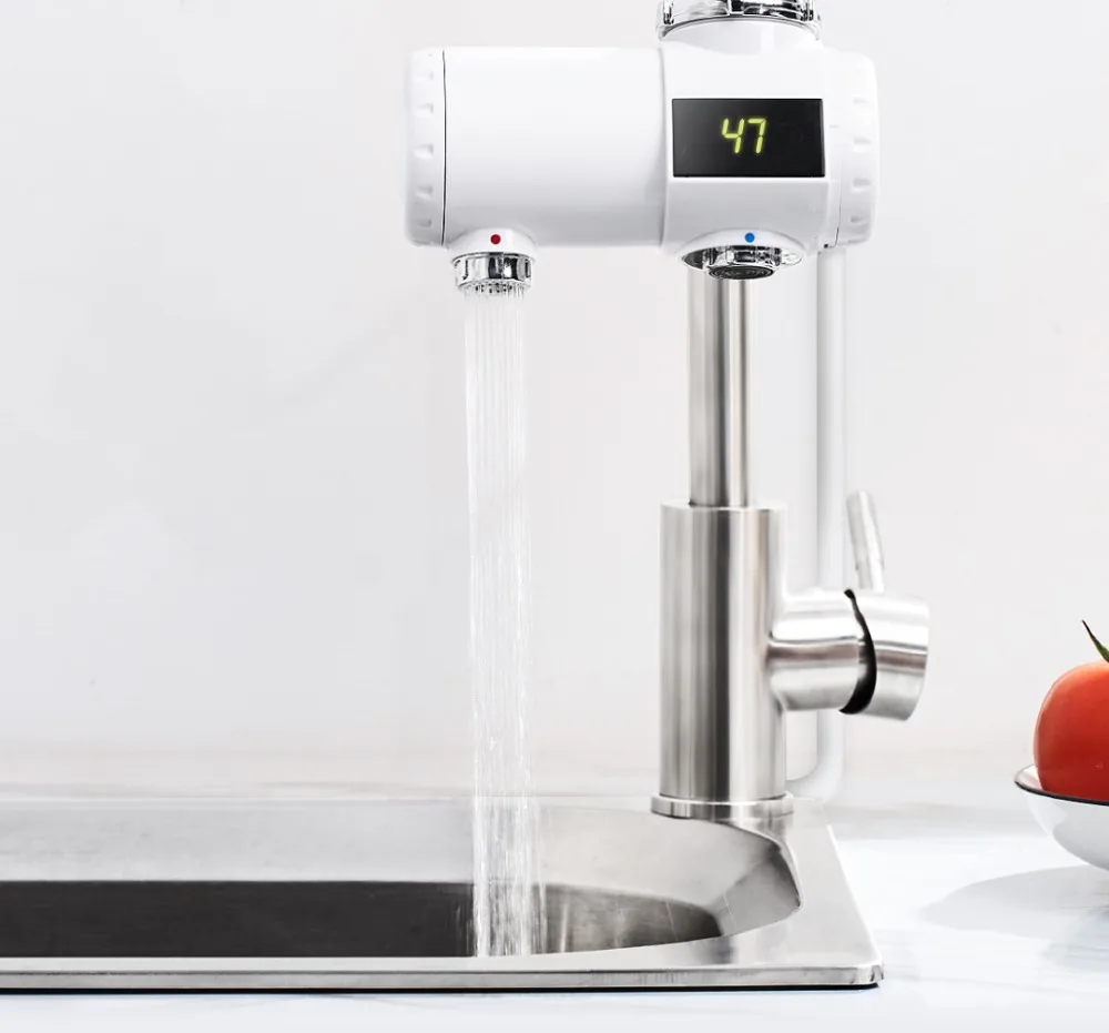 Xiaomi 3000 Вт Электрический кран мгновенный нагреватель воды кран холодного нагрева IPX4 водонепроницаемый для Дома Ванная комната Кухня