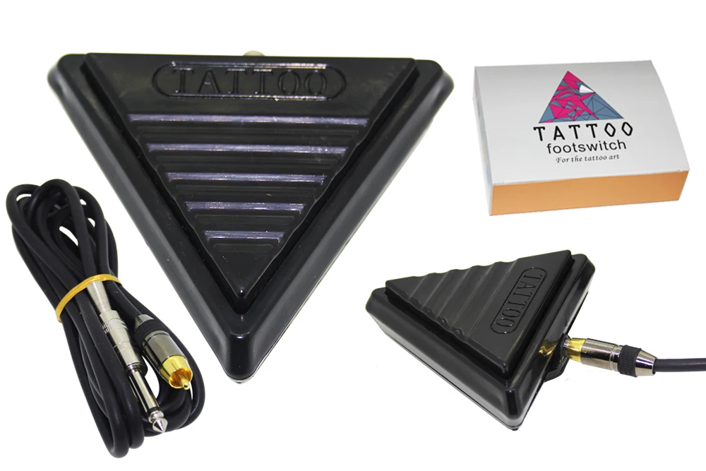 1 шт. Профессиональный треугольный плоский ножной переключатель для татуировки и