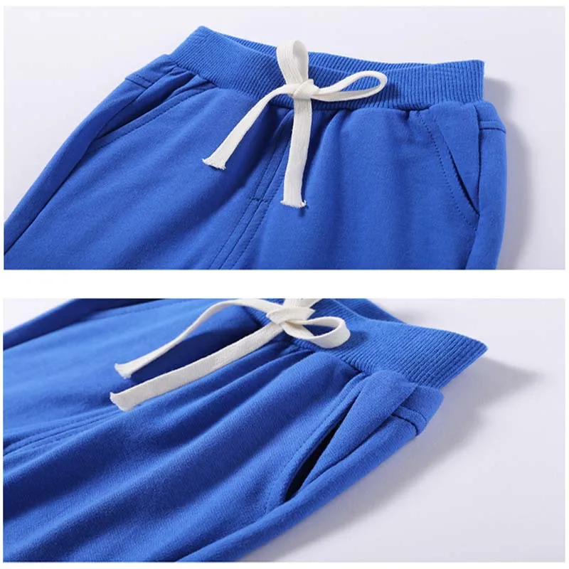 Розничная продажа шорты для спорта и отдыха мальчиков девочек Хлопковые Штаны с