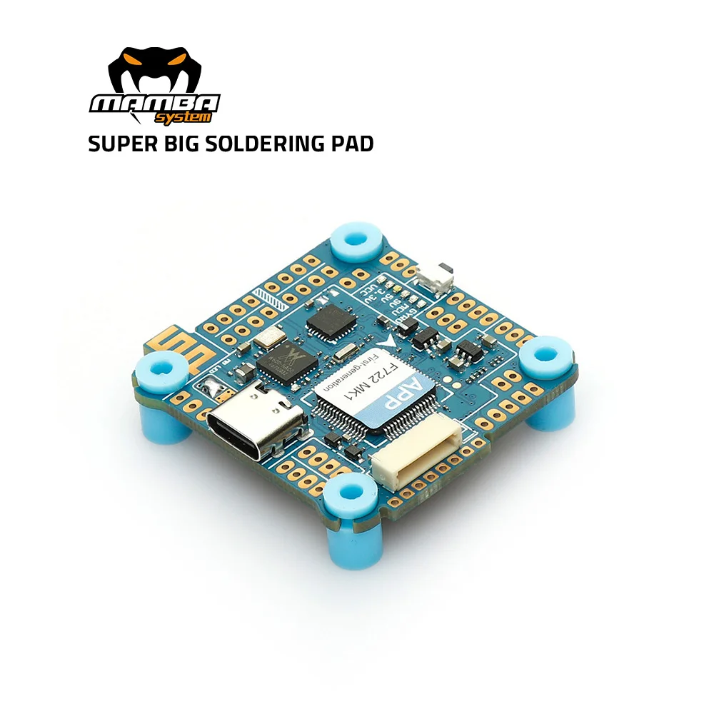 Diatone Mamba F722APP controlador de vuelo WIFI integrado OSD y 5V 9V/ 2A 3A BEC Sensor de corriente Blackbox 16M 30,5mm/M3 Quad-3
