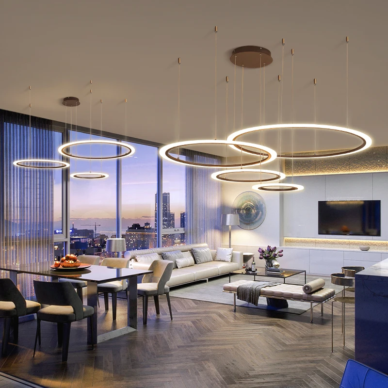 Люстра светодиодный Ная для гостиной ресторана виллы Холла | Лампы и освещение