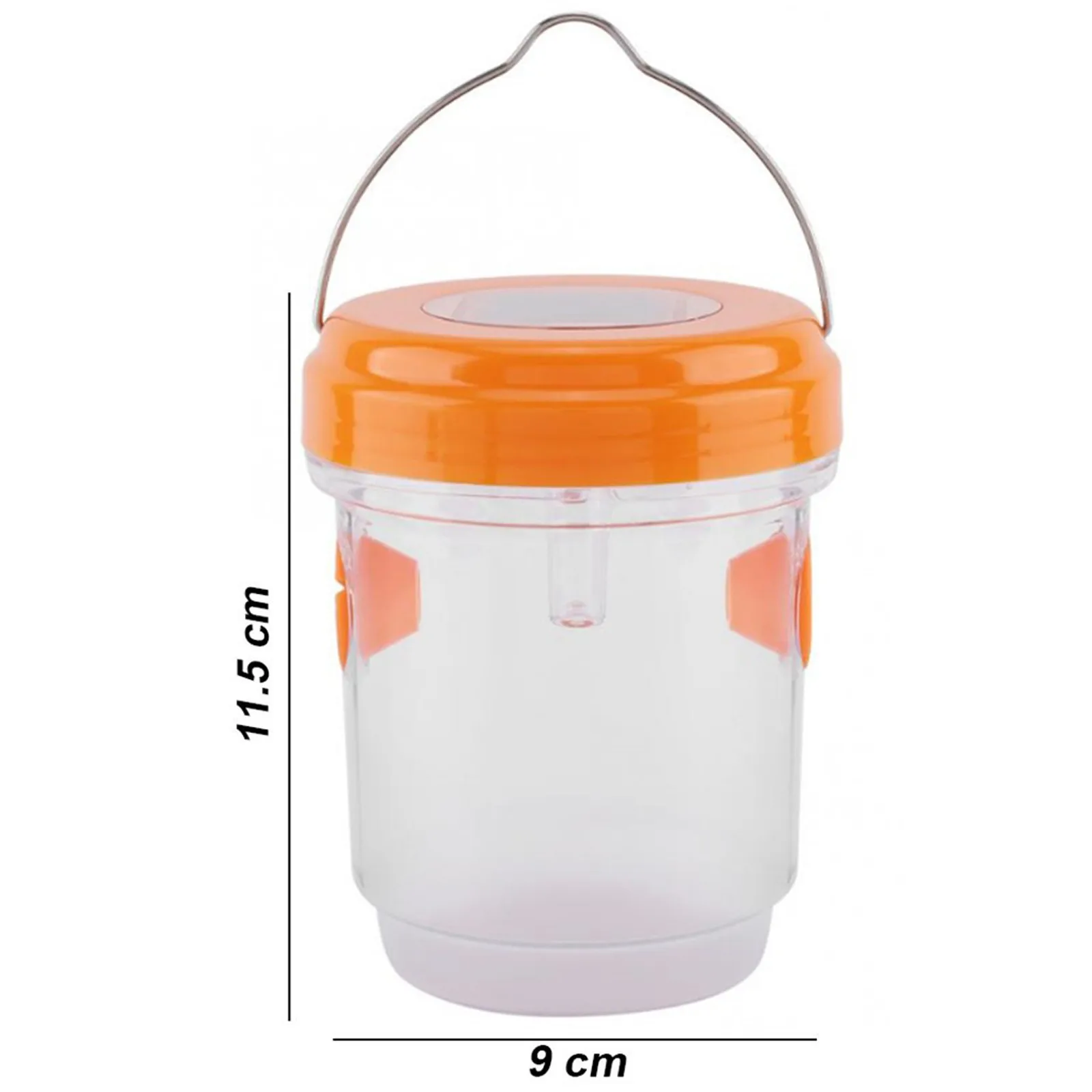 

New Bee Trap Solar Led Energy Wasp Fly Flies Insects Hanging Traps Solar Charging Outdoor Fly Traps Fruit Fly Traps Drop Ship