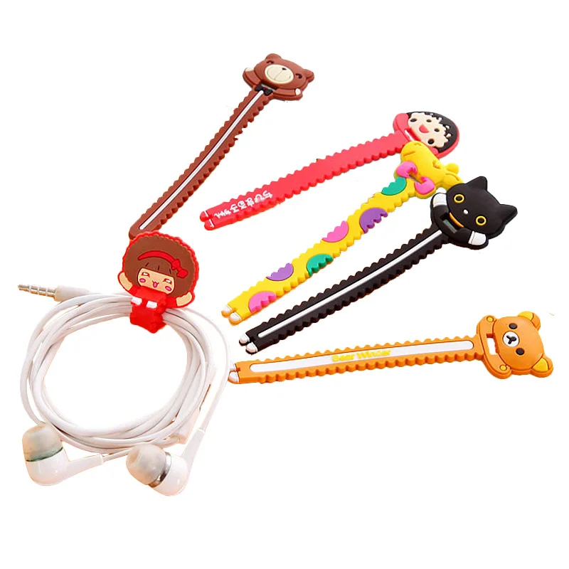 11 5 см мультяшный органайзер для кабеля катушка протектор провода шнур