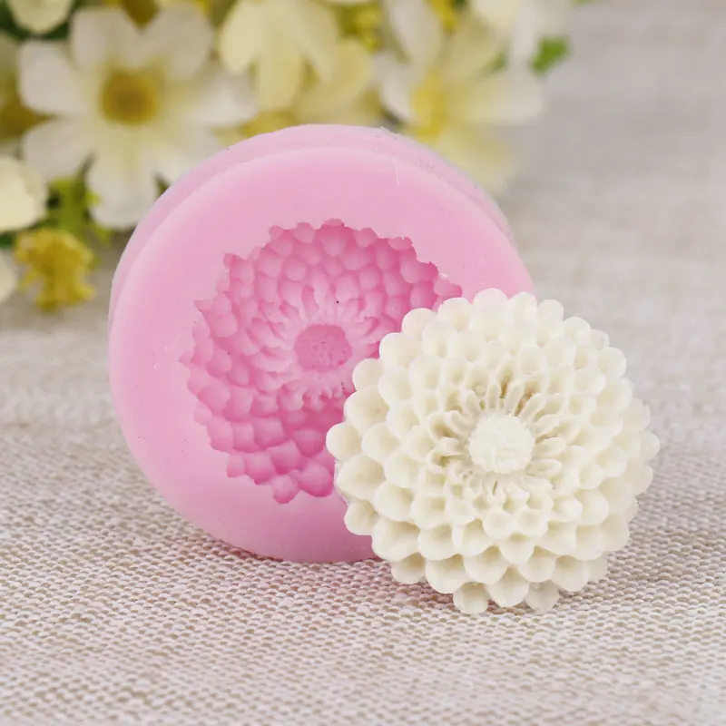 

Daisy Silicone Molds Wedding Cupcake Topper Fondant Cake Decorating Tools Soap Resin Clay Candy Chocolate Gumpaste Moulds