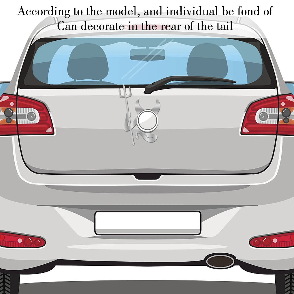 3D бумага Ангел для автомобиля патрона Стикеры s Маленький Дьявол наклейка |