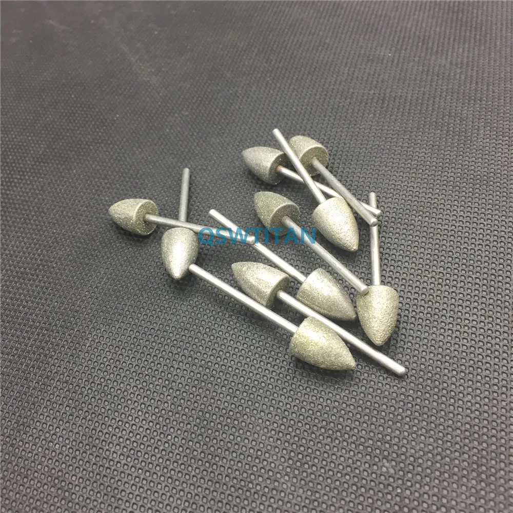 100 шт. стоматологическое лабораторное полировки Ассорти алмазных боров (мукомолы