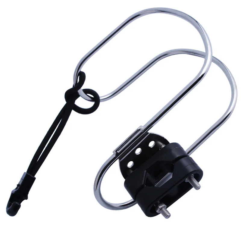 

AISI 316 Marine Grade Stainless Steel Life Ring Holder Ship Buoy Bracket