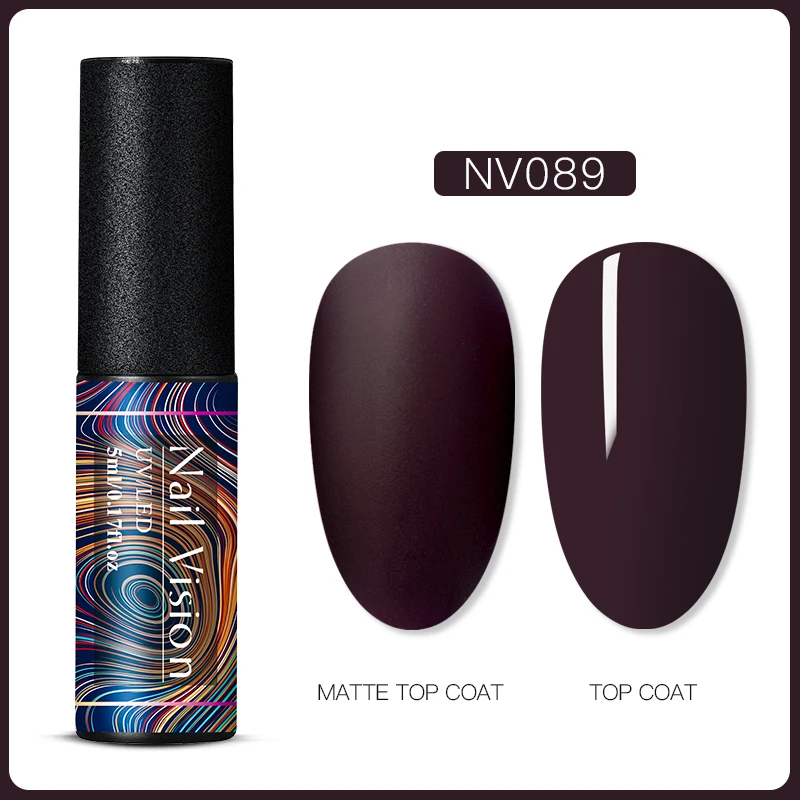 Nail Vision матовый цвет УФ-гель для ногтей 5 мл чистый цвет матовое покрытие требуется Сделай Сам Маникюр замочить от ногтей гель лак - Цвет: HHS06684