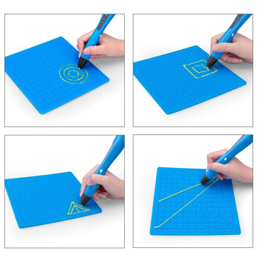 3D печать Ручка шаблон силиконовый коврик для рисования шаблоны копировальная