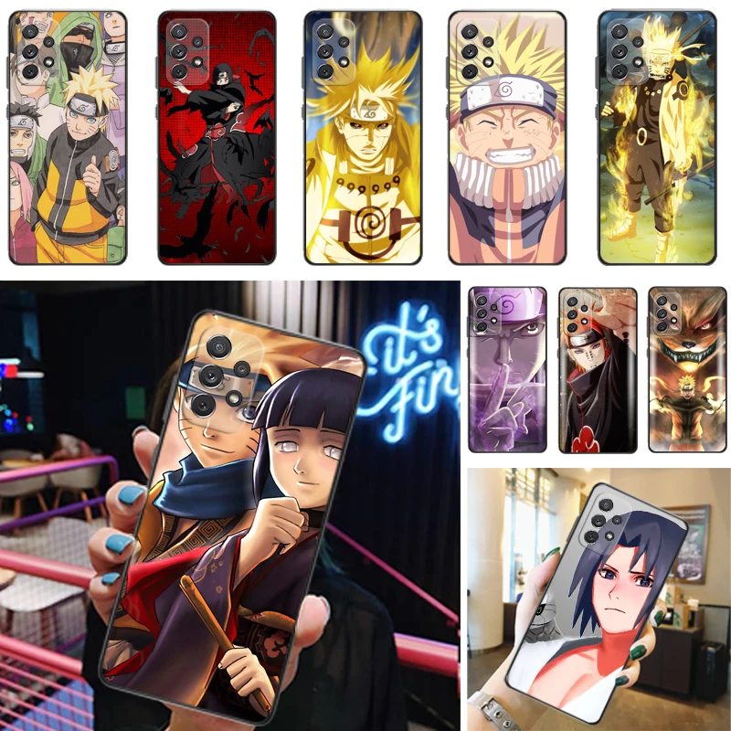 

Cool Japanese Anime Hatake Shippu Color Painting Phone Case For Samsung Galaxy A52 A72 4G 5G Soft TPU Carcasa Cases Back Cover