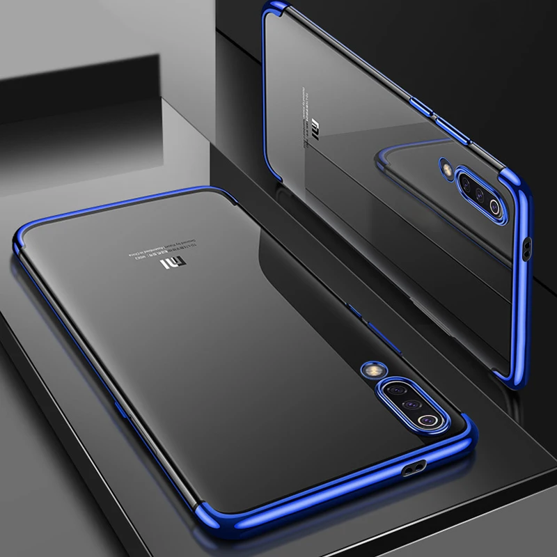 VEVICE прозрачный цветной чехол с покрытием для Xiaomi Mi 9 9SE Mi9 SE мягкий ТПУ