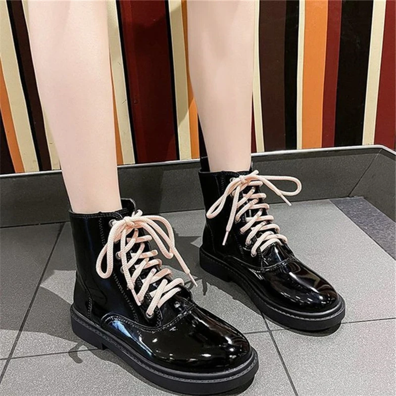 

Female Martin boots ins tide 2021 autumn new Korean version of wild British style short boots cool and comfortable