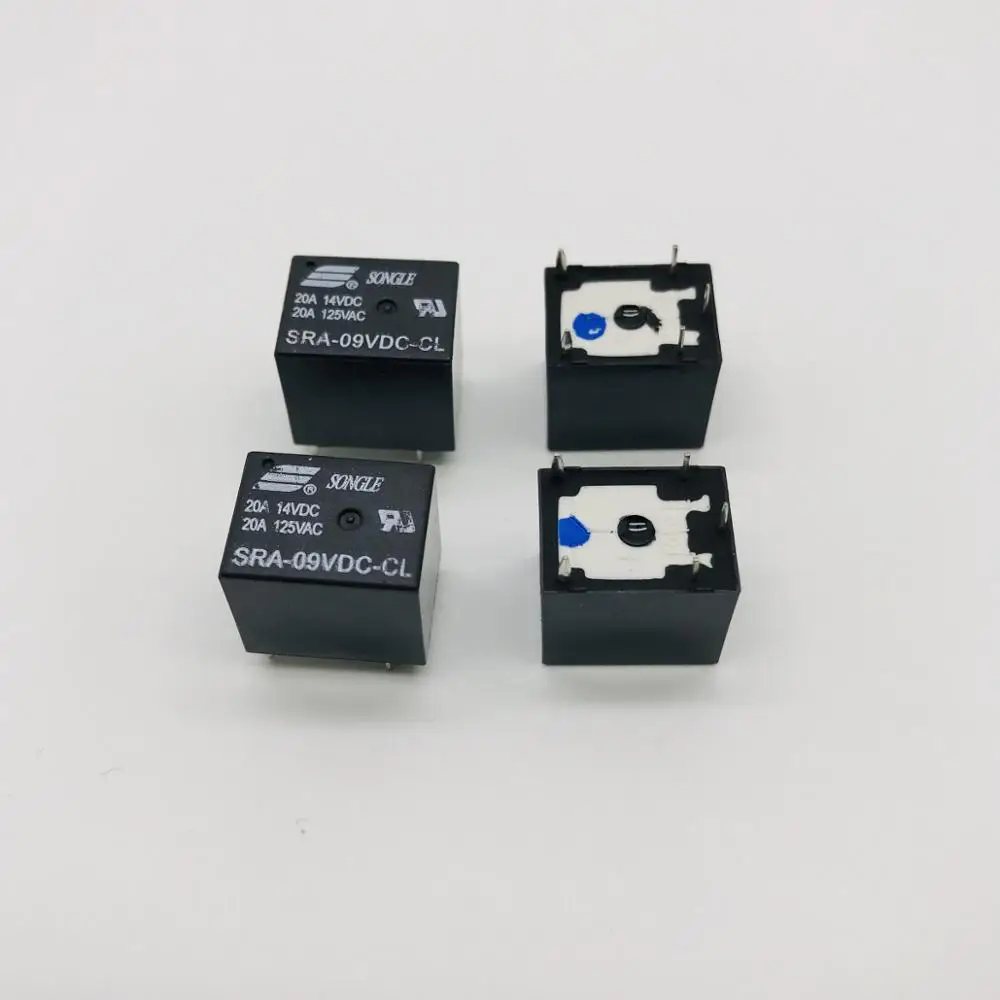 Реле автомобильное 10 шт./лот 100% оригинальное SRA-06VDC-CL SRA-6VDC-CL SRA-09VDC-CL SRA-9VDC-CL 5
