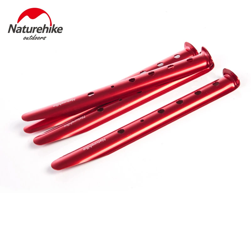 4pcs Beach Tent Nail Naturehike портативный легкий открытый песок бесплатно пляж солнцезащитный крем анти-УФ солнечные укрытия непромокаемый тент палатка для пеших прогулок кемпинга - Цвет: 4pcs Beach Tent Nail