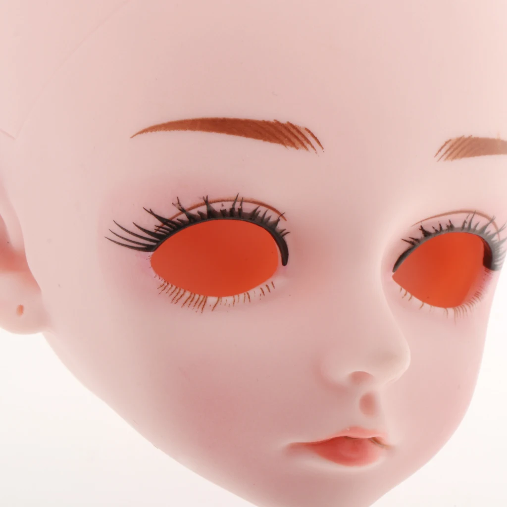 

Girl Doll Head Sculpture 1/3 Doll DIY Making Exercise Replacement