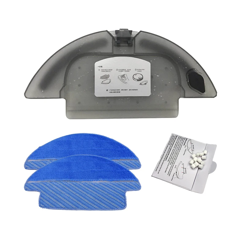 Робот-пылесос емкость для воды Швабра тканевые фильтры резервуара conga 3090