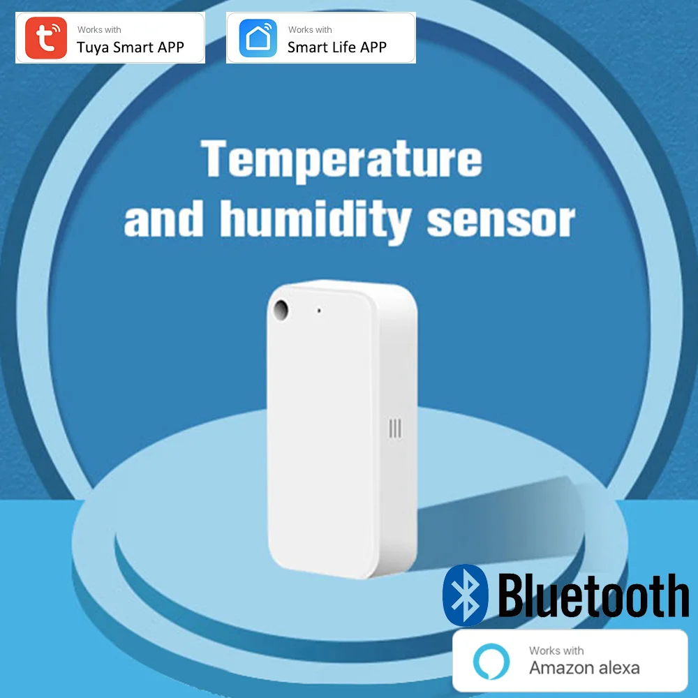 Смарт-Датчик Tuya с Bluetooth, термометром и гигрометром