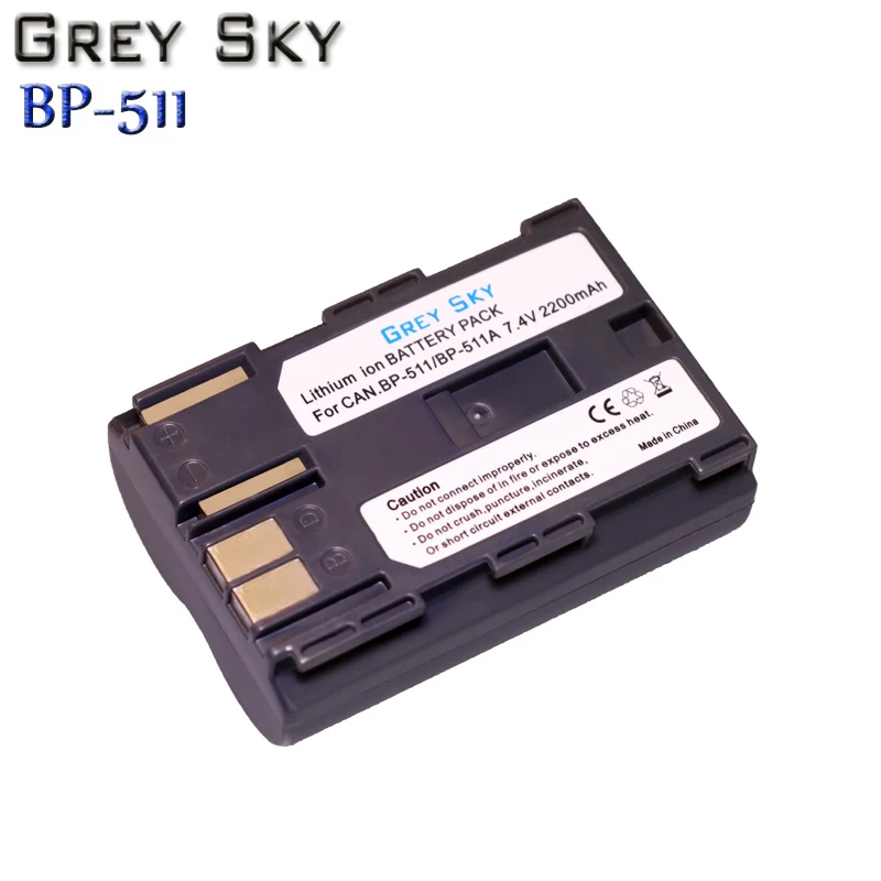 Аккумулятор для Canon 300D 10D 20D 30D 40D 50D PowerShot G1 G2 G3 G5 G6 90 90IS