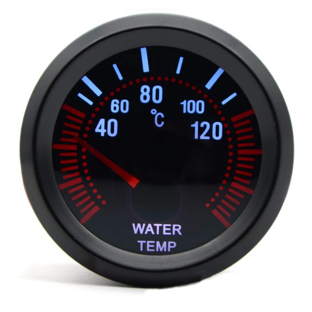 Цифровой датчик температуры воды черного цвета с датчиком как правило металла и