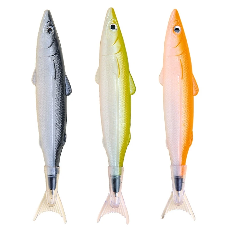 

A9LC Stylish Ballpoint Pen Creative Fish Pen Ballpoint Pens Mini Cute Portable Drawing Pen Calligraphy Writing Ballpoint Pen