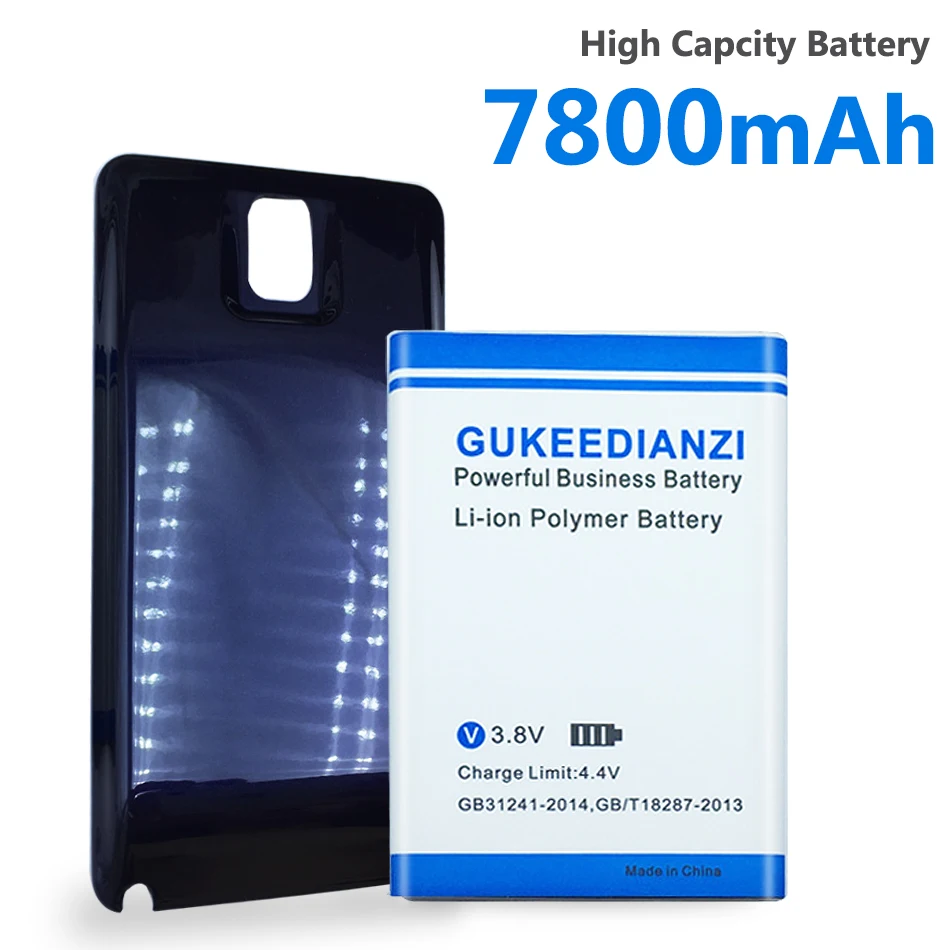 Аккумулятор GUKEEDIANZI 7800 мАч B800BE B800BC для Samsung Galaxy Note3 Note 3 III N900 N900F N900H N900A N9000 N9005 +