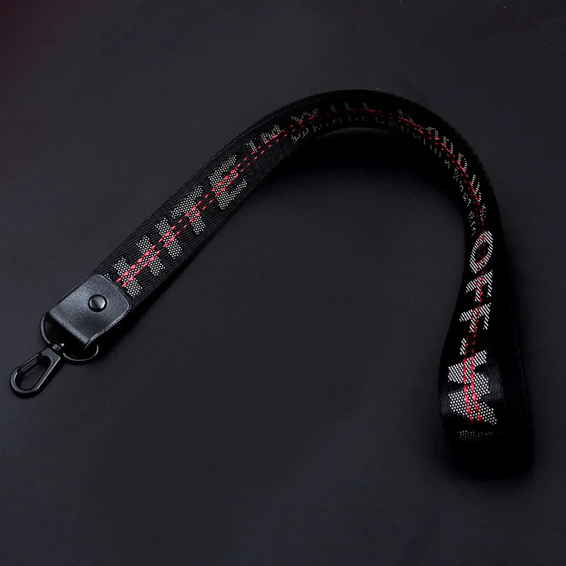long cool black 100 шт письма от ленты белый брелок mujer sleutelhanger chaviro леди телефон Чехол кошелек брелок для сумки - Цвет: long cool black