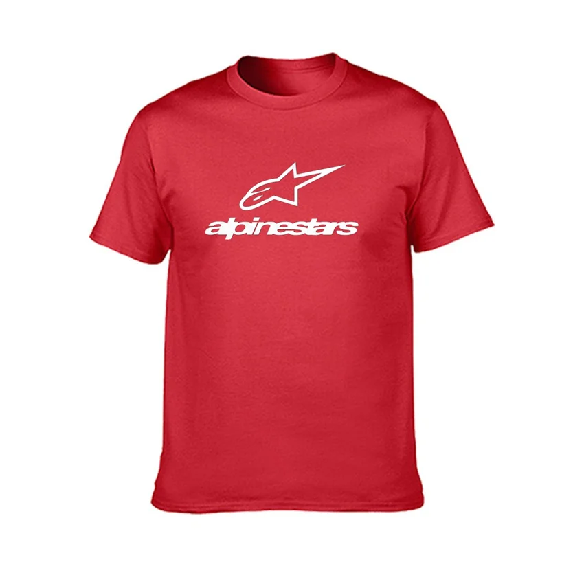 

Alpinestars Battery Car Logo Logo Printing Design 2021 Fashion Casual Cotton Short Sleeve Round Neck Loose Pullover Asian Size