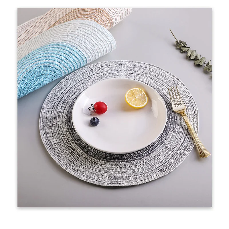 Круглый коврик для стола подставка чаши в скандинавском западном стиле чая