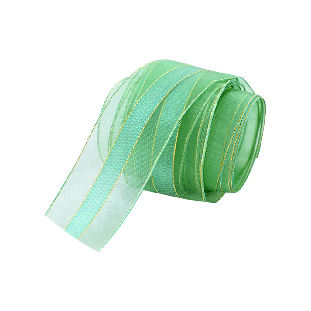 2 м Рождественская декоративная лента DIY Рождественский бант елка орнамент