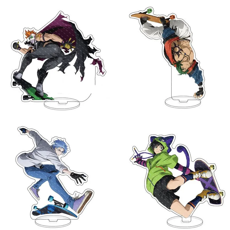 

Anime SK8 the Infinity Acrylic Stand Model Plate Desktop Decor MIYA REKI Langa JOE Cherry Blossom Boy Girl SK EIGHT Cosplay Gift