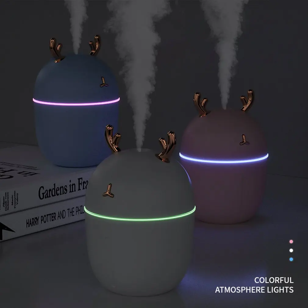 

Cute USB Humidifier Household Silent Aromatherapy Machine Large Capacity Bedroom Office Desk Bedroom Living room Humidifier