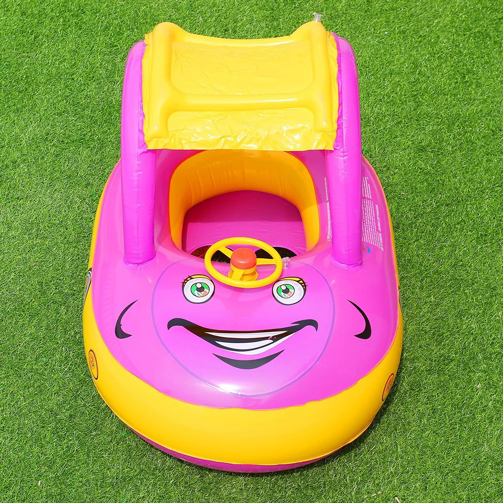 

Floating Kids Swim Pool Accessories Circle Bathing Summer Toys PVC Thickened Swimming Ring Swim Protector Life Buoy