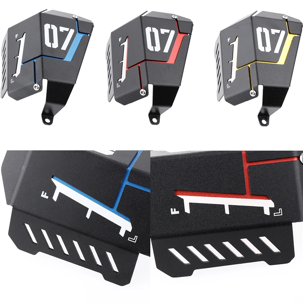 

Motorcycle Radiator Grill Water Tank Guard Cover Protector, Water Tank Replacement Accessory Fits for Yamaha MT-07