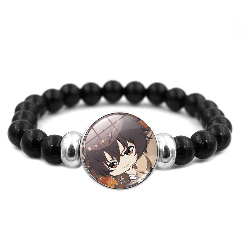 Хаоса аниме Браслет для собак дазай Осаму накахара чуя Накаджима Ацуши Стекло