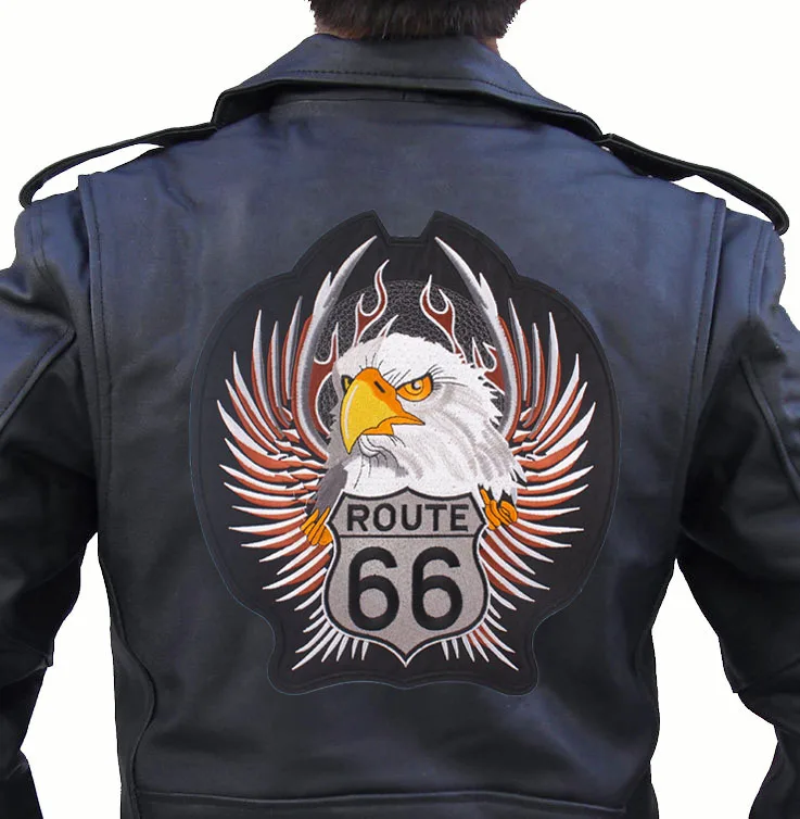 Патчи Prajna с вышивкой Орлиная лапа в стиле панк для езды на мотоцикле|Заплатки| |