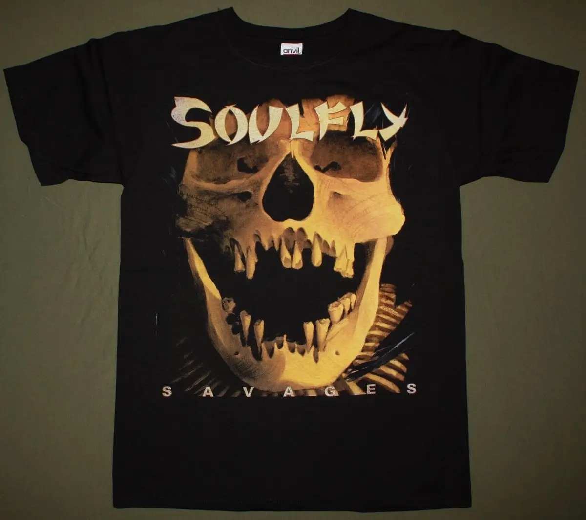 SOULFLY дикари Макс Кавалера SEPULTURA NAILBOMB CHIMAIRA Новая Черная футболка из 100% хлопка топы