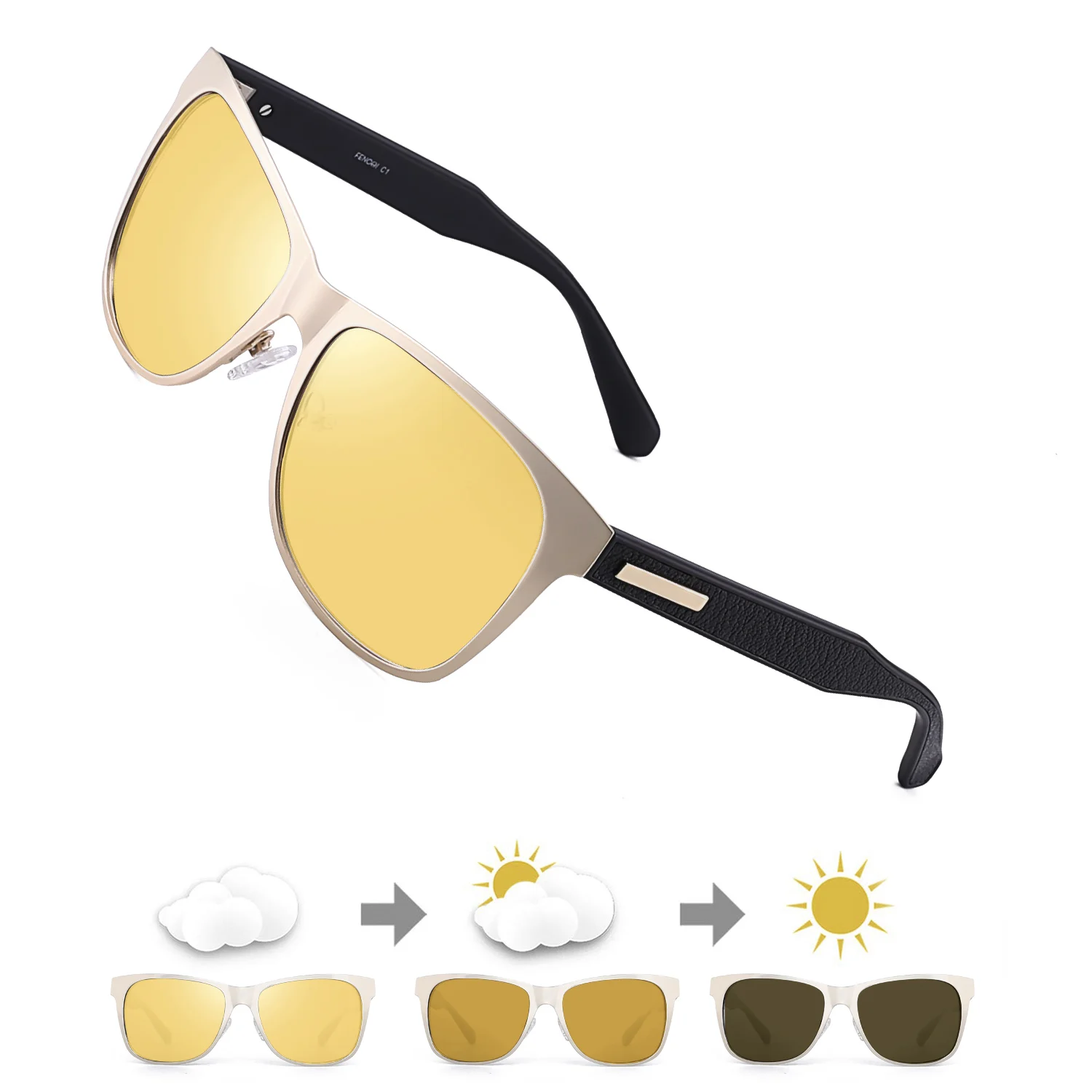 Мужские очки ночного видения поляризованные женские и мужские антибликовые