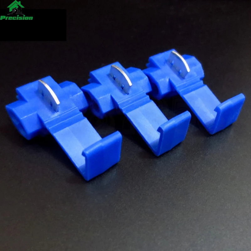 3-1000 шт. 2 Pin T Форма жильный кабель Разъемы и клеммы обжимные клещи Scotch Lock быстрый