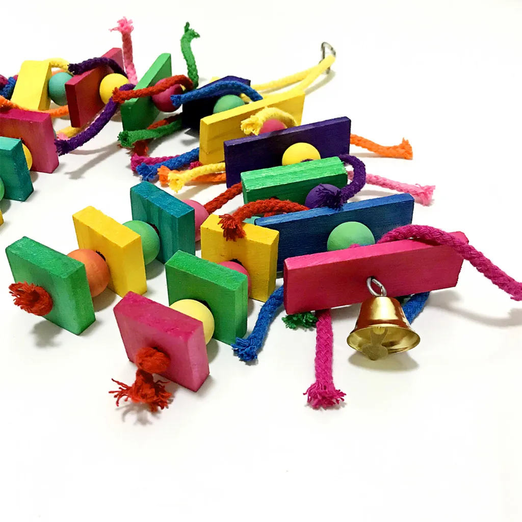 Экологичные игрушки для птиц качели Жевательная игровая площадка ара какаду