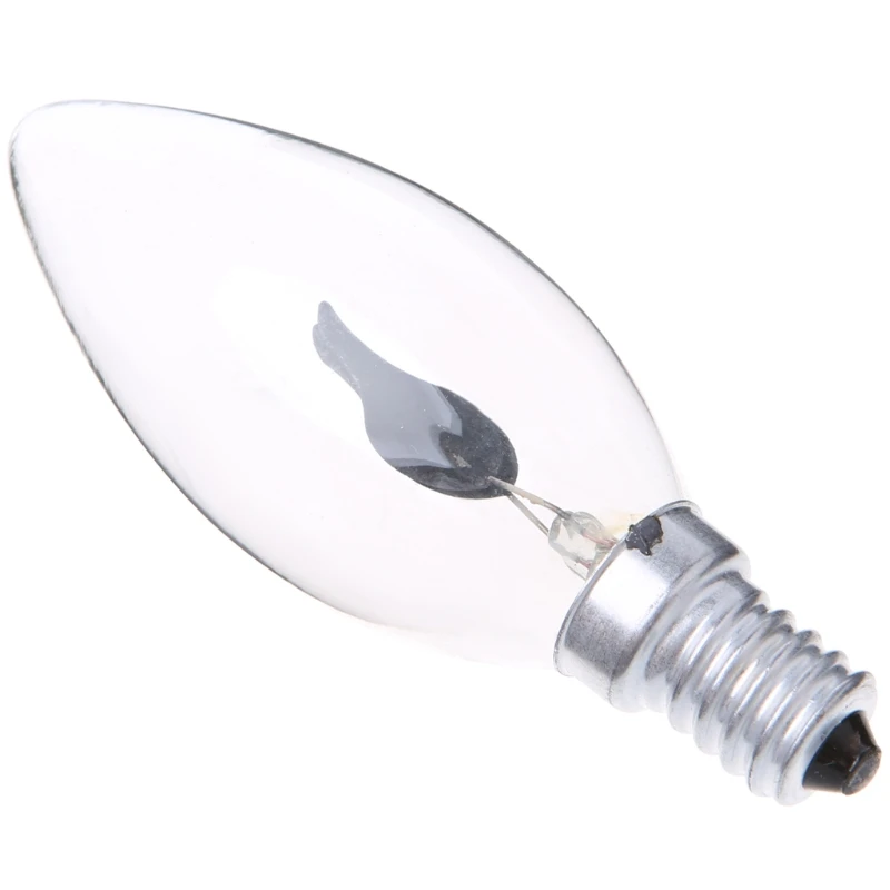 Лампа накаливания Эдисона E14 3 Вт Мерцающая светильник ПА с хвостом