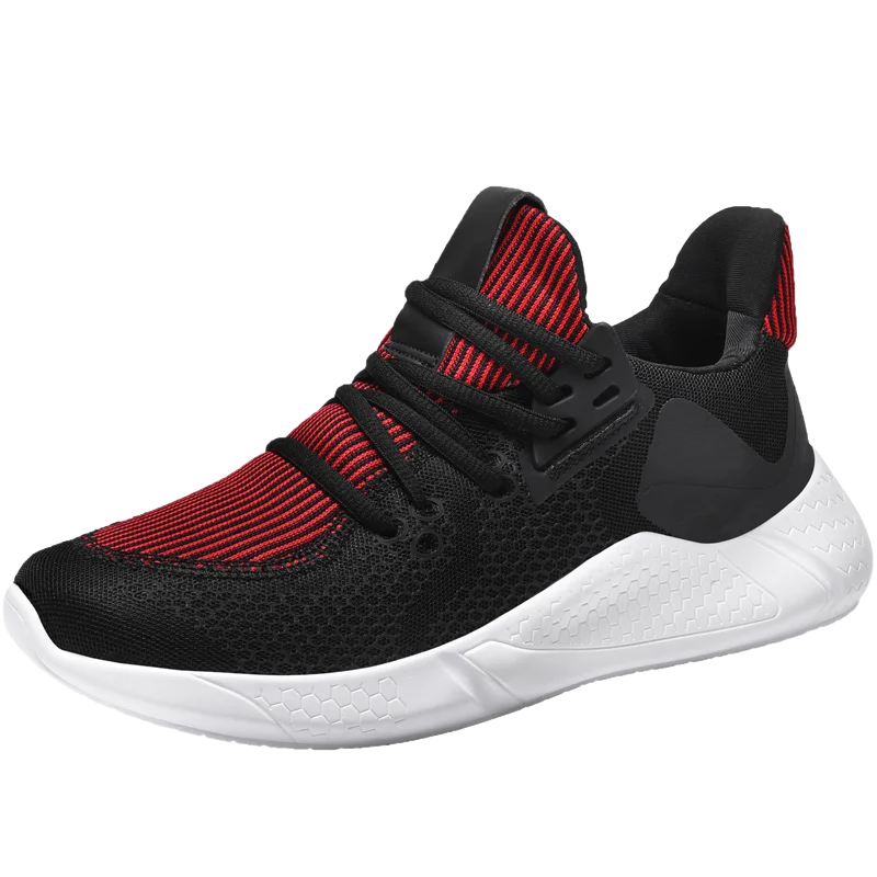Кроссовки мужские сетчатые ультралегкие дышащие сникерсы Нескользящие на