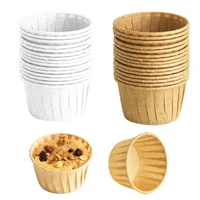 50pcs baking cupcake cake liner wrappers paper cup tray muffin dessert holder