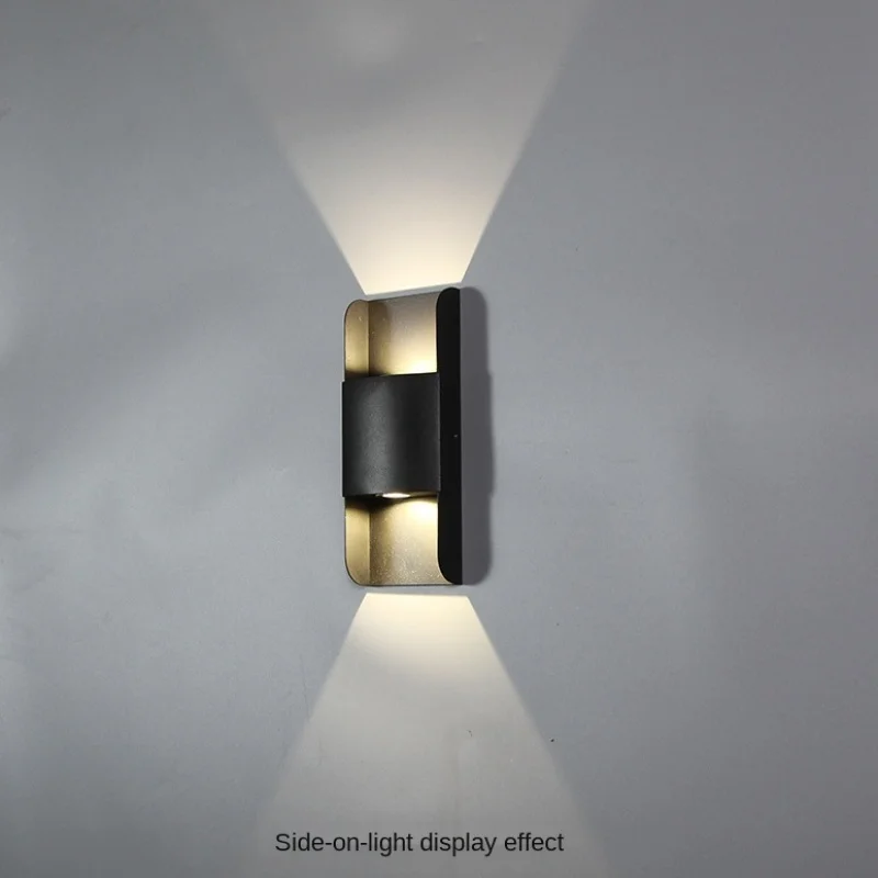 СВЕТОДИОДНЫЙ Уличный настенный светильник с двойной головкой верхний и нижний