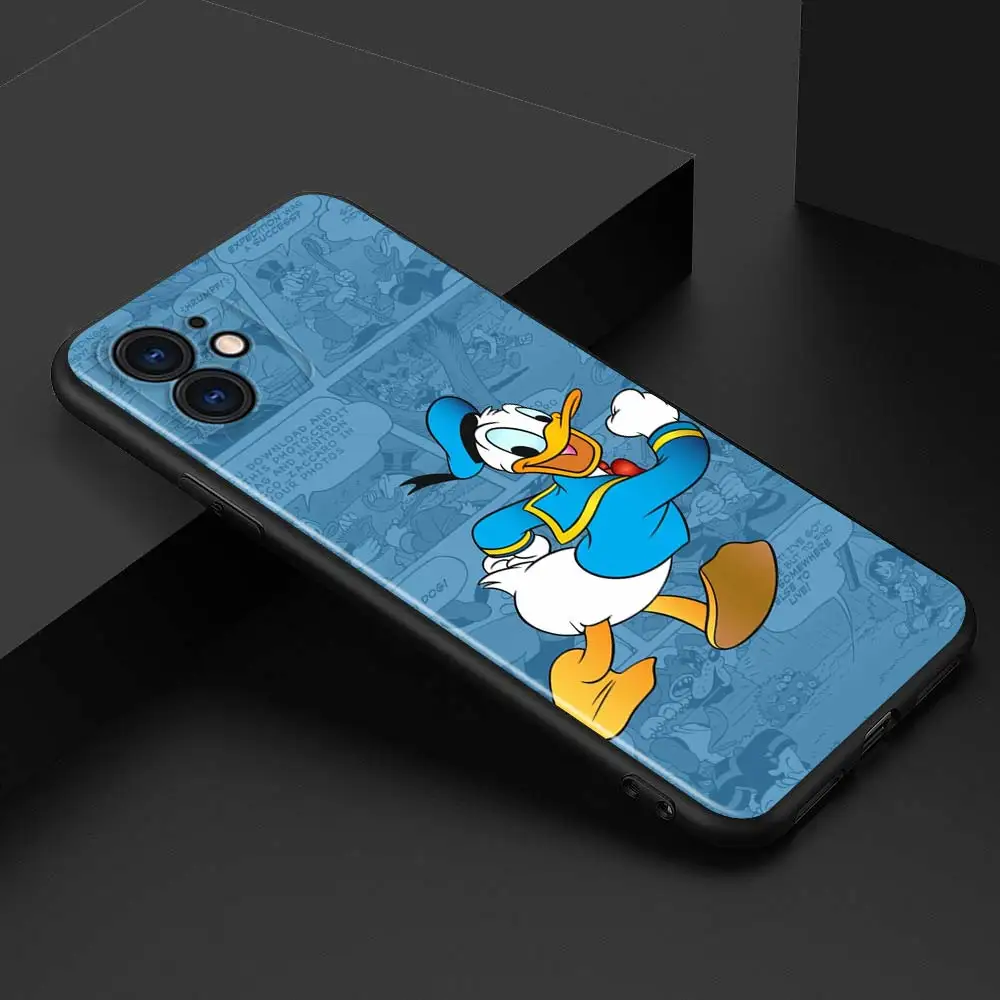 Чехол с рисунком Дональда Дака для Apple iPhone 12 Pro Max Mini 11 XS X XR 6S 6 7 8 Plus 5S SE2020 - купить по