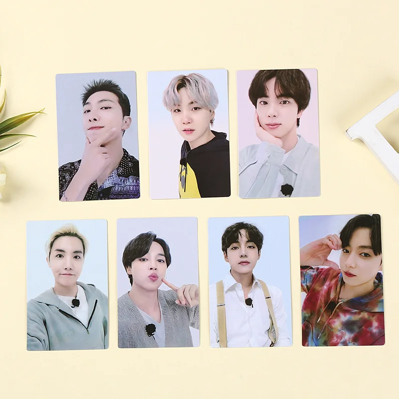 

Dropshipping KPOP Albums Album Photo Card Bangtan Boys Collection Photocard Self Made Paper Cards Lomo Cards Postcard Fan Gift