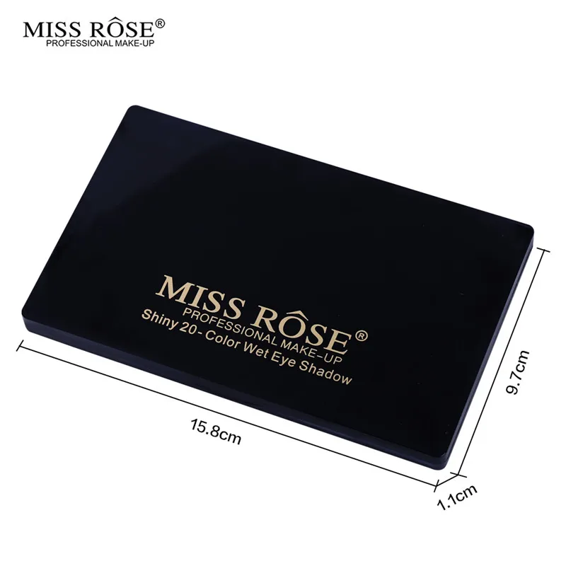 Miss Rose 15/20/48 оттенков тени для век палитра макияжа Палитра ярких матовых мерцающих
